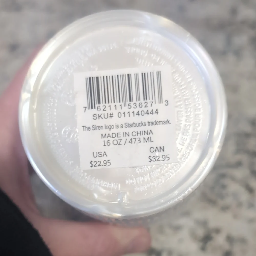 Starbucks White‎ Textured Tumbler
